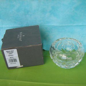 Waterford Lead Crystal votive candle bowl